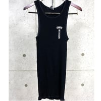 Chrome Hearts Vintage "FUCK YOU" Large Cross Print Tank Top #104312