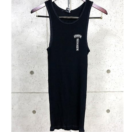 Chrome Hearts Vintage "FUCK YOU" Large Cross Print Tank Top #104312