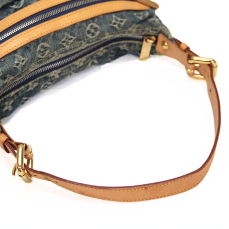 Louis Vuitton Baggy PM Shoulder Bag Monogram Denim M95049 #75927