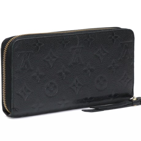 Louis Vuitton Zippy Wallet Monogram Empreinte Black M60571 #75784