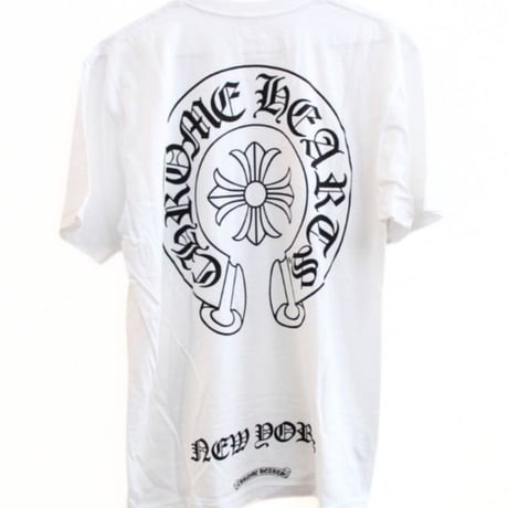 Chrome Hearts Brand New NYC Exclusive CH Plus Horseshoe T-Shirt #31884