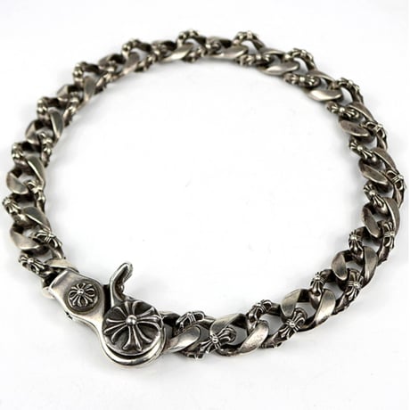 Chrome Hearts Fancy Link Clip Choker Necklace #31182