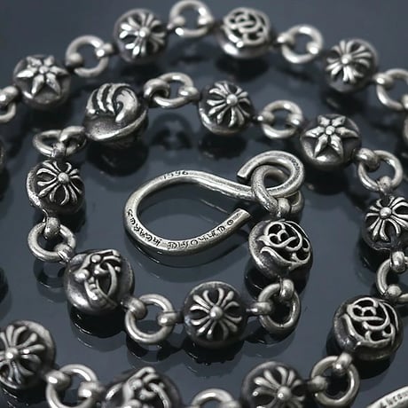 Chrome Hearts Multi Ball Wallet Chain 1 Clip Long #100750