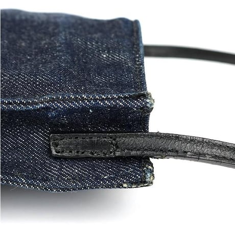 Chrome Hearts CH Cross Patch Square Pocket Denim Shoulder Bag #104227