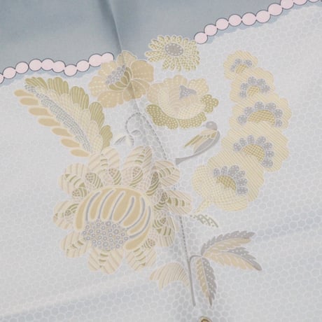HERMES Carre 90 Silk 100% Scarf Stole "Doigts de Fee" #76545