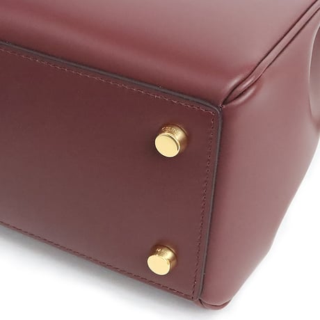 CELINE Small 16 Handbag Calfskin Leather Bordeaux #19699