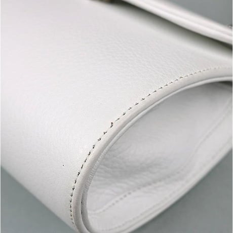 Chrome Hearts DOG ADAMS CH Cross Handbag White #103836