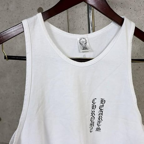 Vintage Chrome Hearts Old Archive RS3 Cross Tank Top #104092