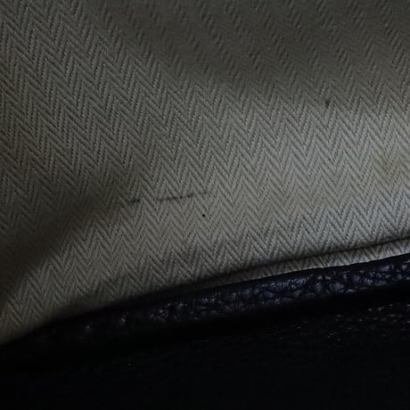 HERMES Garden Party TPM Tote Bag Negonda Leather Black ＃20431