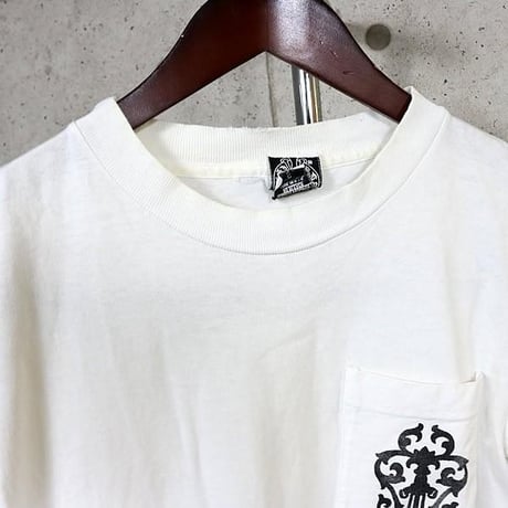 Chrome Hearts Vintage Dagger Horseshoe Pocket T-Shirt #31692