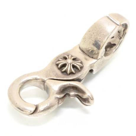 Chrome Hearts Vintage Quick Clip Cross Ball Keychain Keyring #31893