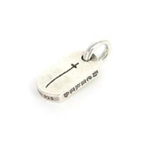 Chrome Hearts RS Cross Tiny Dogtag Pendant Top #19967