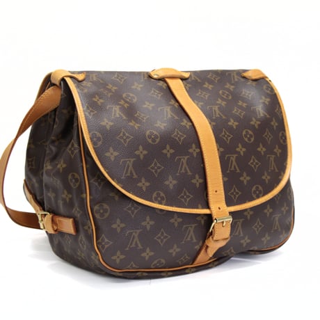 Louis Vuitton Saumur 35 Shoulder Bag Monogram Canvas M42254 #74601