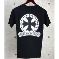 Chrome Hearts Vintage CH Plus Logo Print T-Shirt #31793