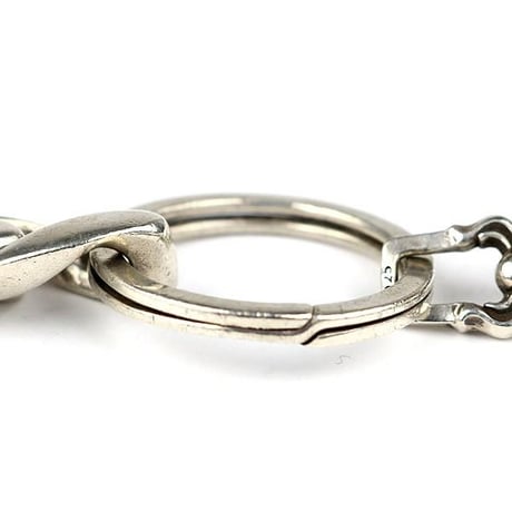 CHROME HEARTS Classic Link Short Keychain with Dagger #104933