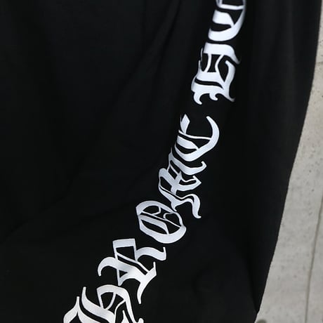 Chrome Hearts Old English Scroll Label Long-Sleeve T-Shirt #31700