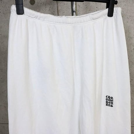 Chrome Hearts Y NOT Sweatpants White #104005