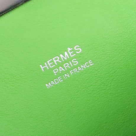 HERMES Toolbox 20 Handbag Swift Leather Apple Green #19978