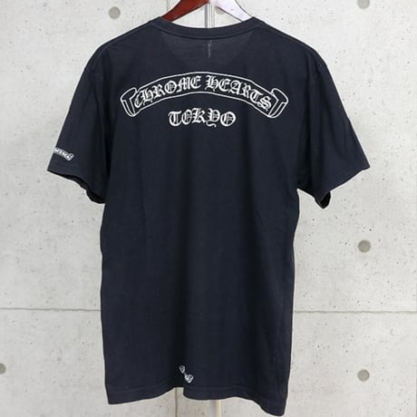 Chrome Hearts Tokyo Exclusive Scroll Label Print Pocket T-Shirt#103977