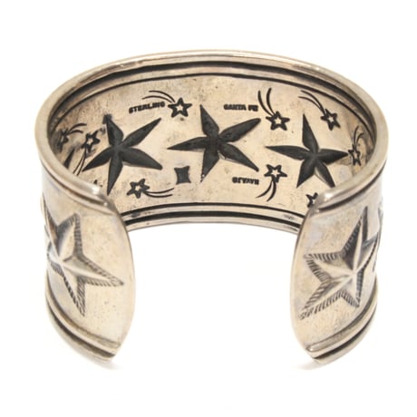 Cody Sanderson Lucky 7 Star Cuff Bangle Silver #32134
