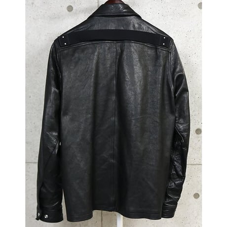 Rick Owens Brad Leather Jacket Black #103771