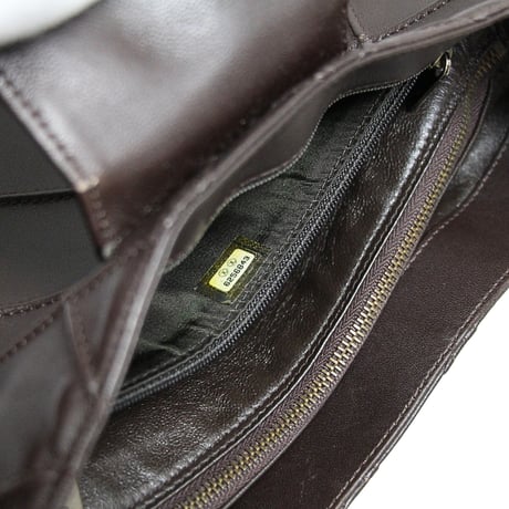 CHANEL Kelly Waffle Bag Quilted Leather Brown #75771