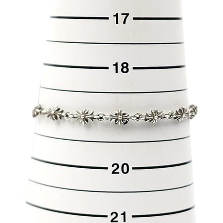 Chrome Hearts Tiny E CH Plus Bracelet 13-Link #31629