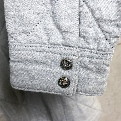 Chrome Hearts WORK DOG FBRC SHIRT Work Dog Quilted Jacket ＃104795