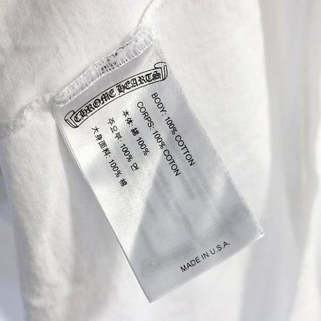 Chrome Hearts Arch Logo Print Pocket T-Shirt #31732