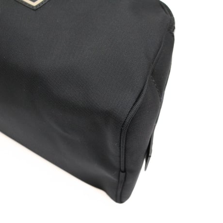 CHANEL Sports Line CC Logo Cosmetic Pouch Nylon Black #75923