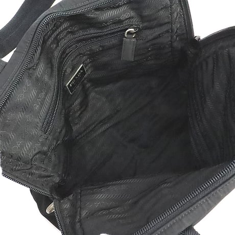 PRADA Handbag Tessuto Nylon Black ＃19524