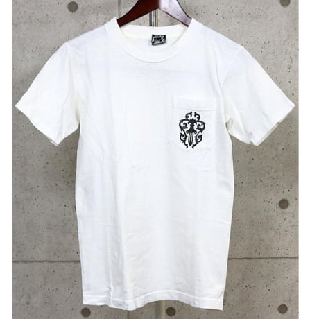 Chrome Hearts Vintage Dagger Horseshoe Pocket T-Shirt #31692