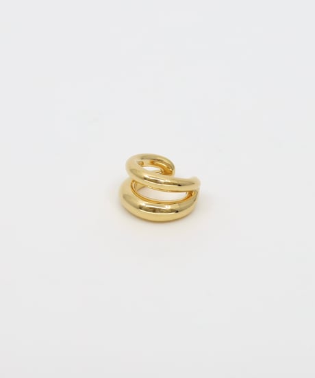 Dew double earcuff / Gold