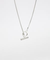 Snake chain necklace / Silver