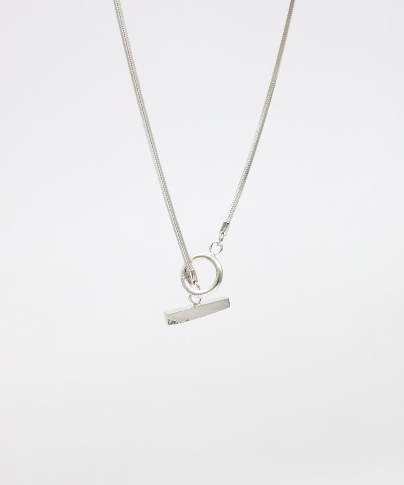 Snake chain necklace / Silver | stlll