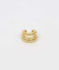 Dew double earcuff / Gold