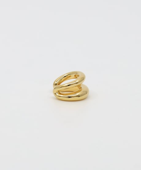 Dew double earcuff / Gold