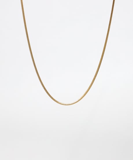 Snake chain necklace / Gold