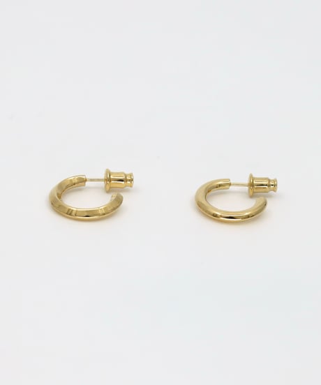 Shadow hoop pierce / Gold