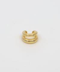 Dew double earcuff / Gold
