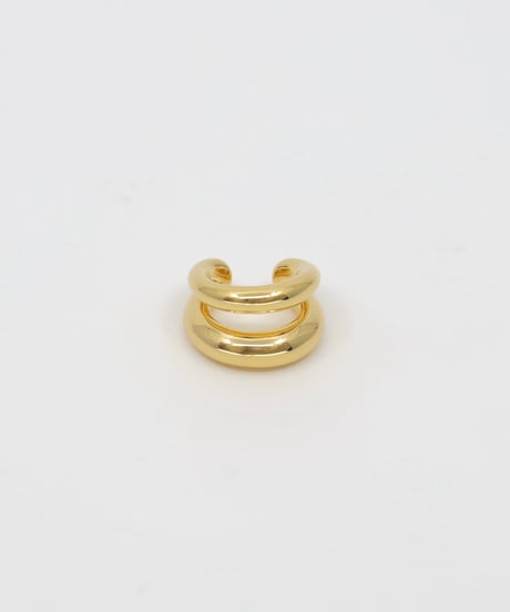 Dew double earcuff / Gold