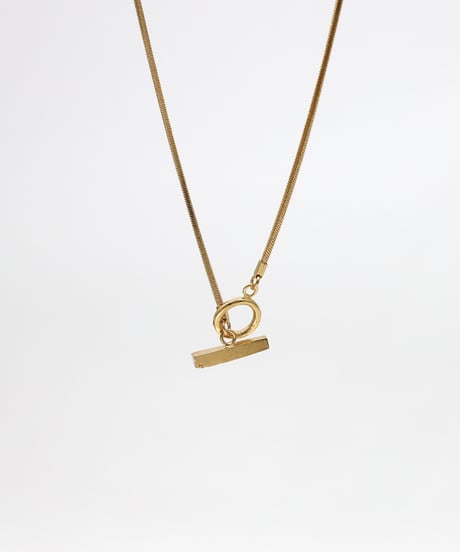 Snake chain necklace / Gold