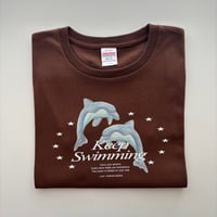 【受注】dolphin Tee (brown)