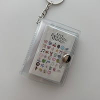 【受注】mini book charm-E