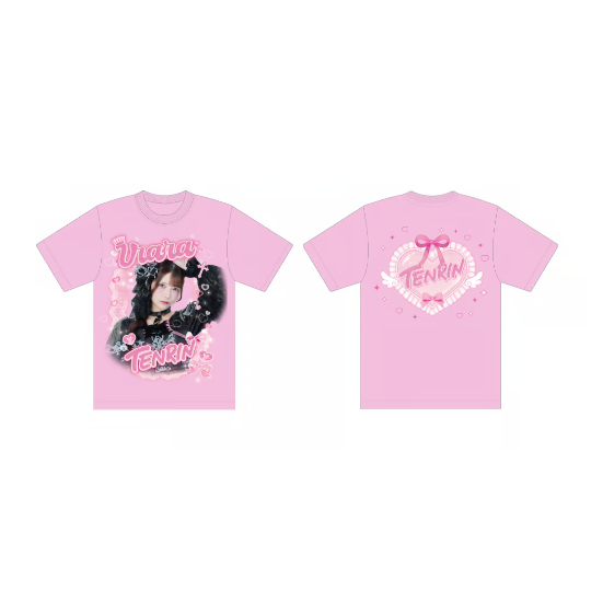 tenrin 霞あげは 6周年実写推しT 推しtシャツ TENRIN】6周年実写推しT
