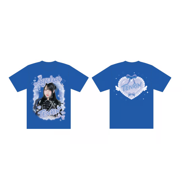 tenrin 霞あげは 6周年実写推しT 推しtシャツ TENRIN】6周年実写推しT