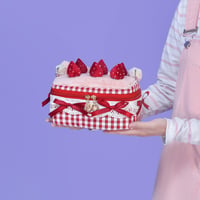 Strawberry Cake ショートケーキバニティバッグ