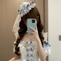 青花磁器 ドレスハット