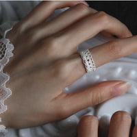 バロックレース リング　2タイプ