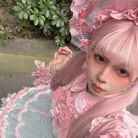 Cream Fondant ドーリーボンネット　2色